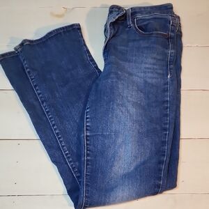 Old Navy Women's Boot Cut Jeans in Deep Blue